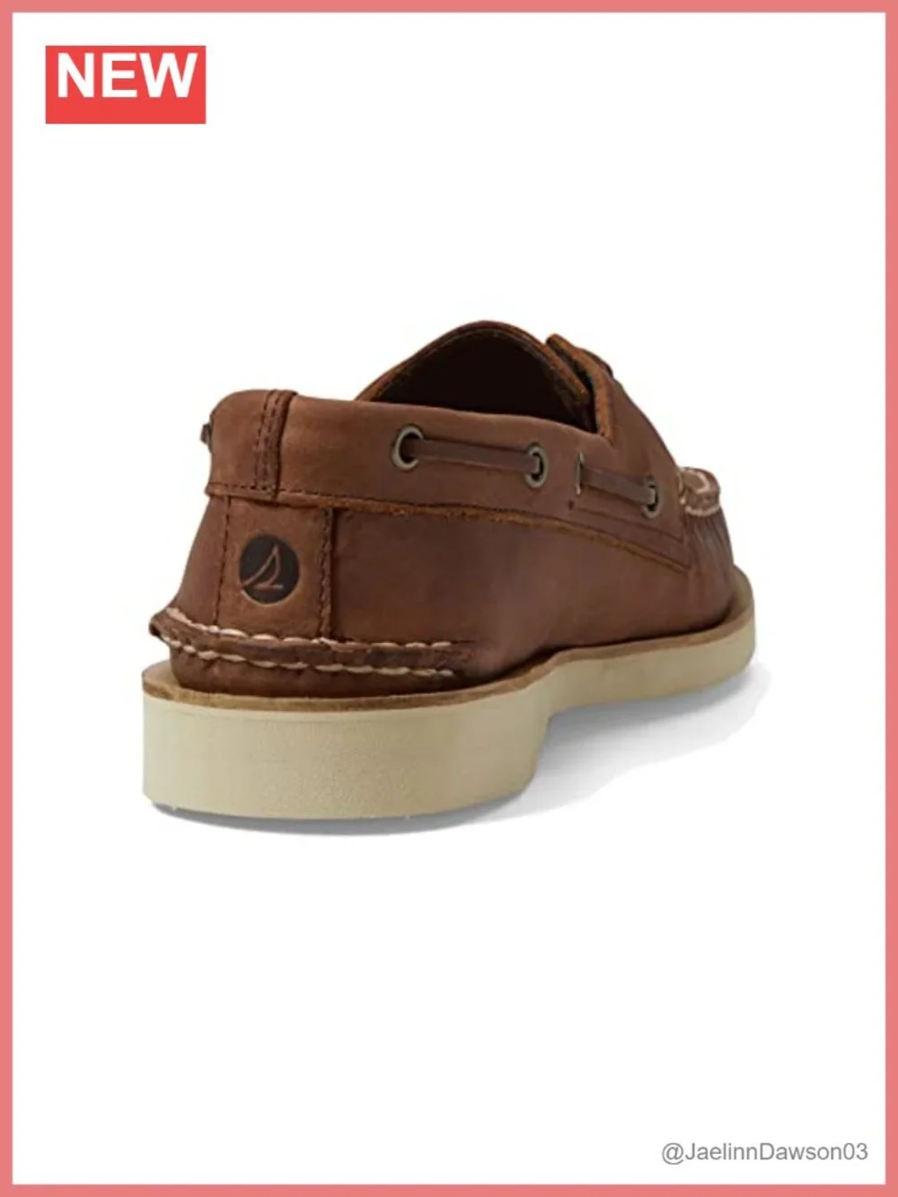 Men's Hand-Sewn Leather Boat Shoes with PLUSHWAVE Sole
